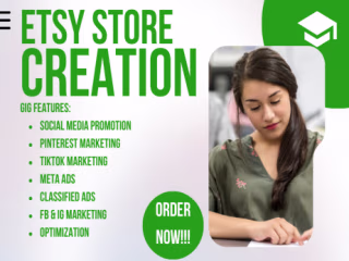 etsy store creation, digital product, etsy SEO