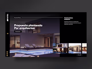 Architecture studio website