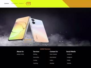 Newrizon - Mobile phone company website