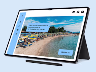 Redesign of a picigin tournament website