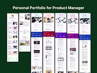 Product Designer Portfolio: Design and Webflow Development