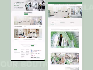 Landing Page - Voila Our Boutique