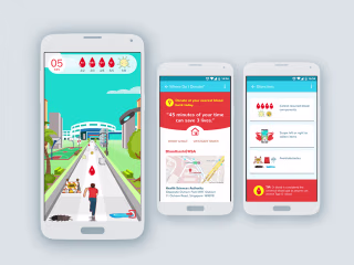 Singapore Red Cross Society Android mobile app