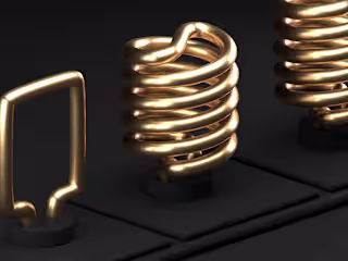 Golden Light Bulb