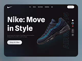 Nike Air Max – Landing Page