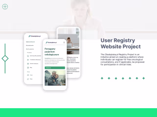 User Registry Website Project (Zbadajraka.pl) :: Behance