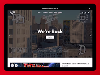 Down With Detroit: Web Design, Webflow Development, SEO Strategy