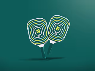 Logo Design for Topspin Racquet Club