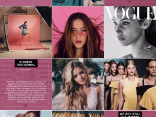 Social Media Graphics & Grid Design