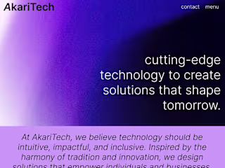 Tech start-up Web Design