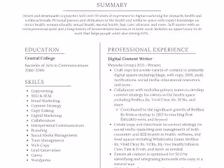 My CV