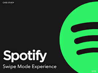 Spotify Swipe Mode