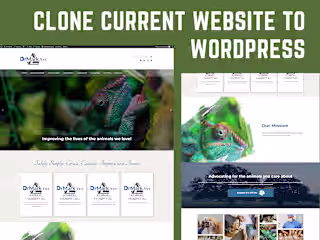 Clone Current Website to WordPress