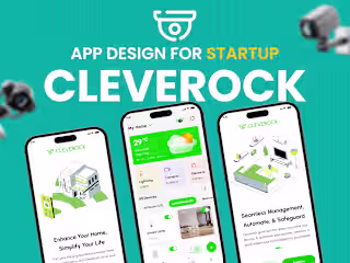 🏡 Smart Home Mobile App Design - Cleverock💡 :: Behance
