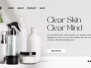 Website Copy For Skincare Brand