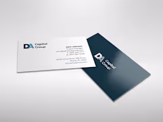 DA Capital Group Website and Brand Design