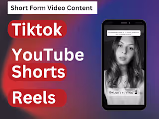 Engaging Tiktok and Youtube Shorts videos for an AI powered tool