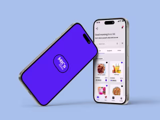 Food delivery app (MK's kitchen) 