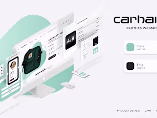  CARHARTT - Webshop Design - UI