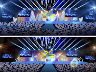 Celcom 25th Anniversary Stage Design and fabrication