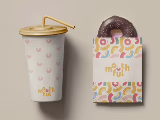 Branding for Mouthful - A Baking Studio