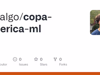 Machine Learning Model for Predicting 2024 Copa America