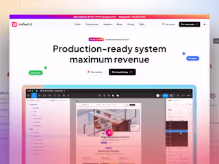 UnifiedUI - Design System & Component Library For Figma