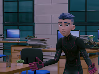 Animation progression shot 