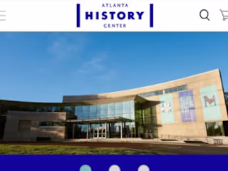 Atlanta History Center Mobie Redesign