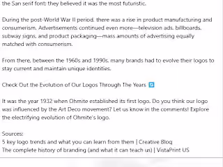 LinkedIn Post: Evolution of Logos