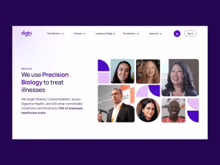 Digbi Health - Redesigning the website