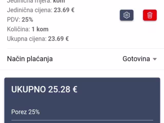 Ionic cashier app + thermal printing 