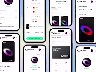 Recur Forever — Mobile-First NFT Marketplace & Design System