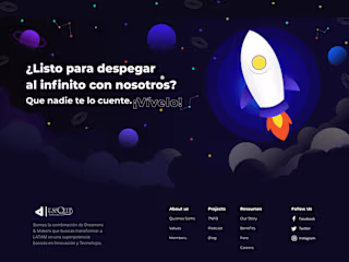 Diseño del Homepage para el Club Innovación USFQ 