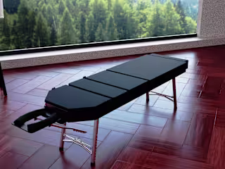 Conceptual Design of a Twin-Drop Portable Chiropractic Table