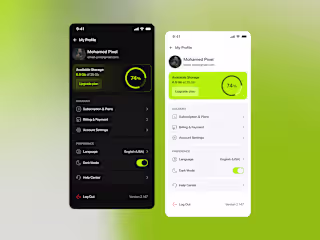 My Profile - Account Settings