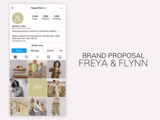 Brand Proposal | Freya & Flynn