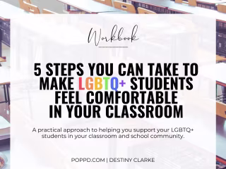 PDF Workbook For LGBTQ+ Inclusion Course