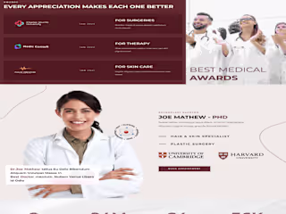 Custom Skin Specialist Website Design for Enhanced