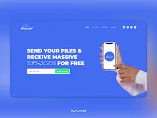 Hero Section UI/UX Design