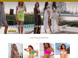 Kinki Swim Shopify Store Redesign
