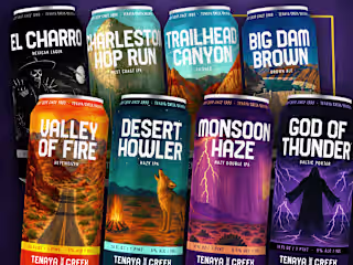 Tenaya Creek Brewery - Beer Can Redesigns / Rebrand