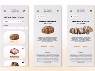[UX Design] Bliss Bakery