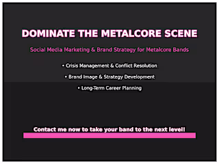 Metalcore Band Growth Strategy (Conceptual)