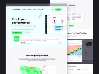 Reviewshake (Website Design)