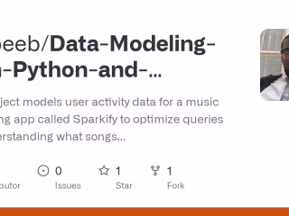 Data Modeling with Python and Postgres