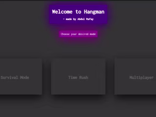 Hangman Game
