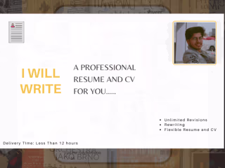 I will Design professional resume and CV for you
