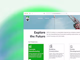 Bafla Website Design