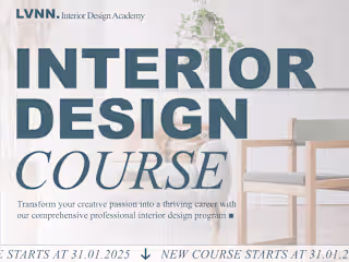 Interior Design Academy Wix Studio Landing Page Template